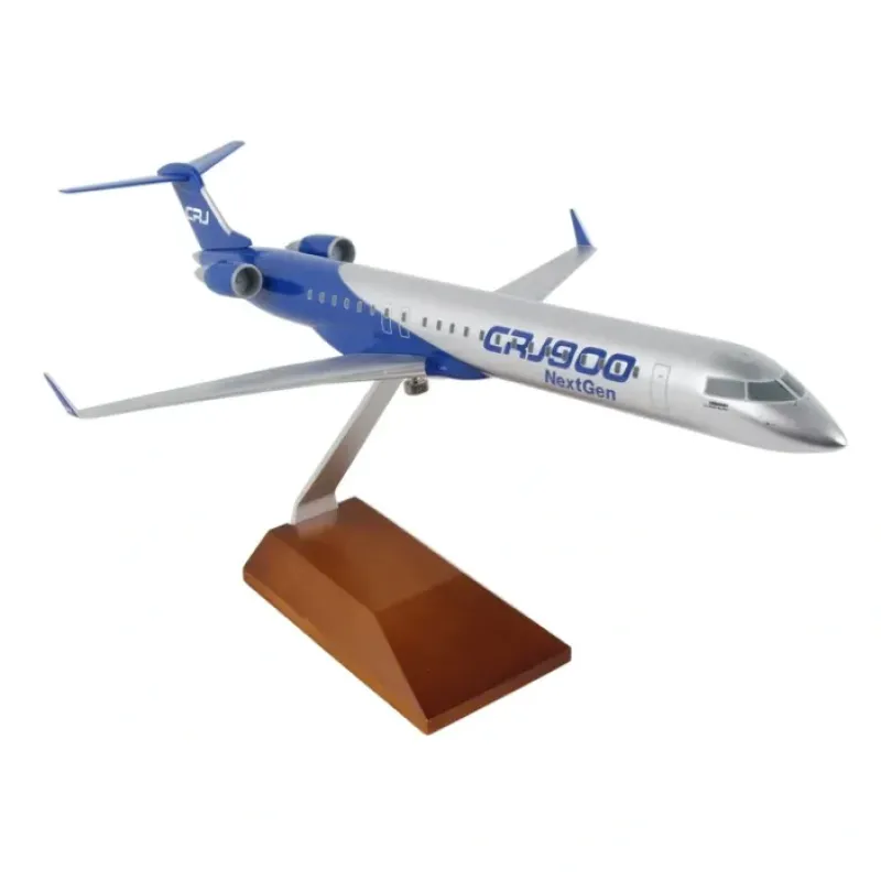 Airplane Model<SkyMarks 1:100 Bombardier House colors CRJ900 NG SKR423-1 - Miniature Marvels: Airplane Models & Painted Dice
