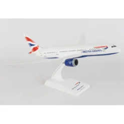 Airplane Model<SkyMarks 1:200 British Airways Boeing 787-8 SKR694 - Miniature Marvels: Airplane Models & Painted Dice