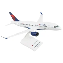 Airplane Model<SkyMarks 1:100 Delta Airbus A220-100 N101DU SKR914 - Miniature Marvels: Airplane Models & Painted Dice
