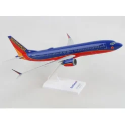 Airplane Model<SkyMarks 1:130 Southwest Boeing 737Max8 N872CB Coleen Barett retro livery SKR1140 - Miniature Marvels: Airplane Models & Painted Dice