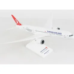 Airplane Model<SkyMarks 1:200 Turkish Airlines Boeing 787-9 SKR1079 - Miniature Marvels: Airplane Models & Painted Dice