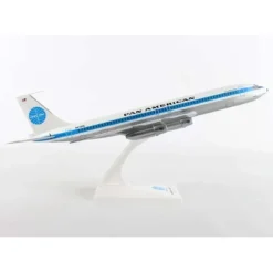 Airplane Model<Skymarks SKR877 1:150 Pan Am Boeing 707 - Miniature Marvels: Airplane Models & Painted Dice