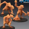Miniature<Snake Folks - Miniature Marvels: Airplane Models & Painted Dice