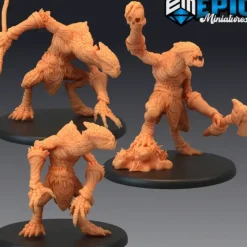Miniature<Snake Folks - Miniature Marvels: Airplane Models & Painted Dice