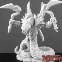 Miniature<Snakeman Champion: Dark Heaven Legends RPR 02935 - Miniature Marvels: Airplane Models & Painted Dice