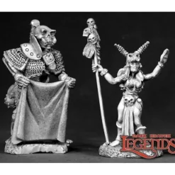 Miniature<Sorceress & Servant: Dark Heaven Legends RPR 02553 - Miniature Marvels: Airplane Models & Painted Dice