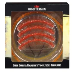 Miniature<Spell Effects Halaster's Tumult: D&D Icons of the Realms WZK 96013 - Miniature Marvels: Airplane Models & Painted Dice