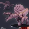 Miniature<Spinosaurus - Miniature Marvels: Airplane Models & Painted Dice