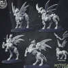 Miniature<Spirit Guardian - Miniature Marvels: Airplane Models & Painted Dice