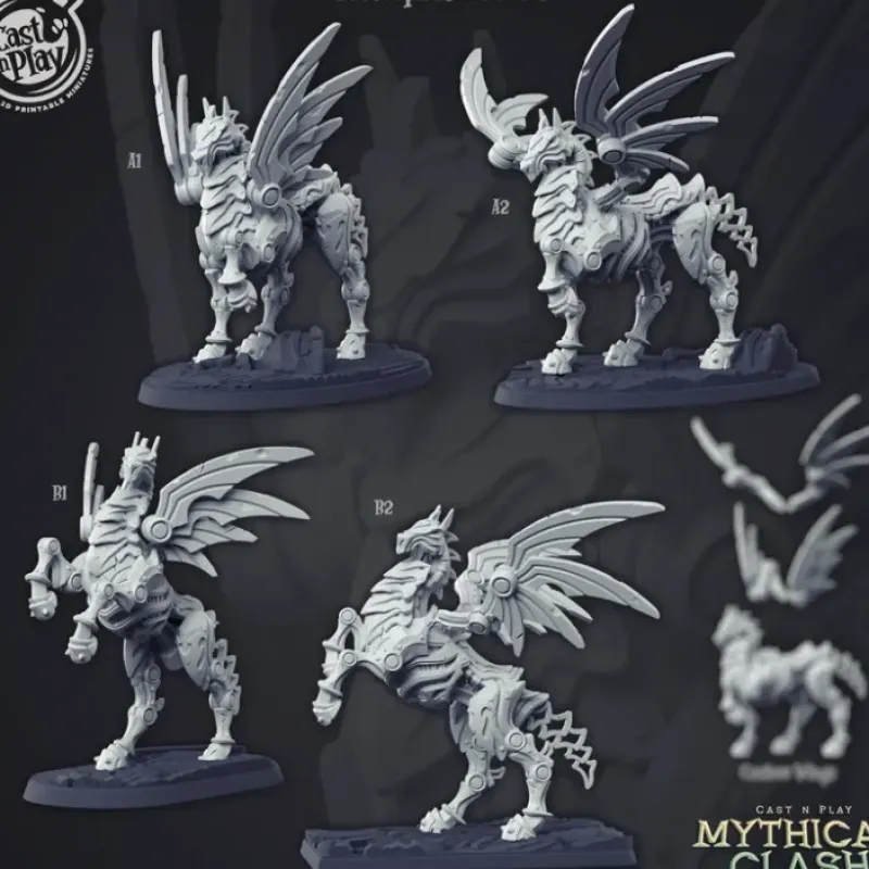 Miniature<Spirit Guardian - Miniature Marvels: Airplane Models & Painted Dice