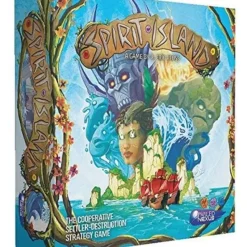 Board Game<Spirit Island GTG SISL-CORE - Miniature Marvels: Airplane Models & Painted Dice