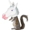 Egpull<Squirrel Feeder Unicorn Head - Magical Wildlife Garden Home Gift ~ Archie McPhee - Miniature Marvels: Airplane Models & Painted Dice