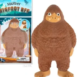 Egpull<SQUISHY BIGFOOT BFF Squish Squeezable Stress Sasquatch Figure Toy Archie McPhee - Miniature Marvels: Airplane Models & Painted Dice