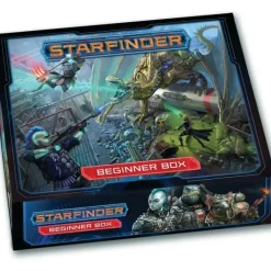 Role-playing Game<Starfinder: Beginner Box PZO 7110 - Miniature Marvels: Airplane Models & Painted Dice