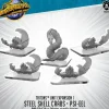 Miniature<Steel Shell Crabs & Psi: Eel: Triton - Units PIP 51078 - Miniature Marvels: Airplane Models & Painted Dice