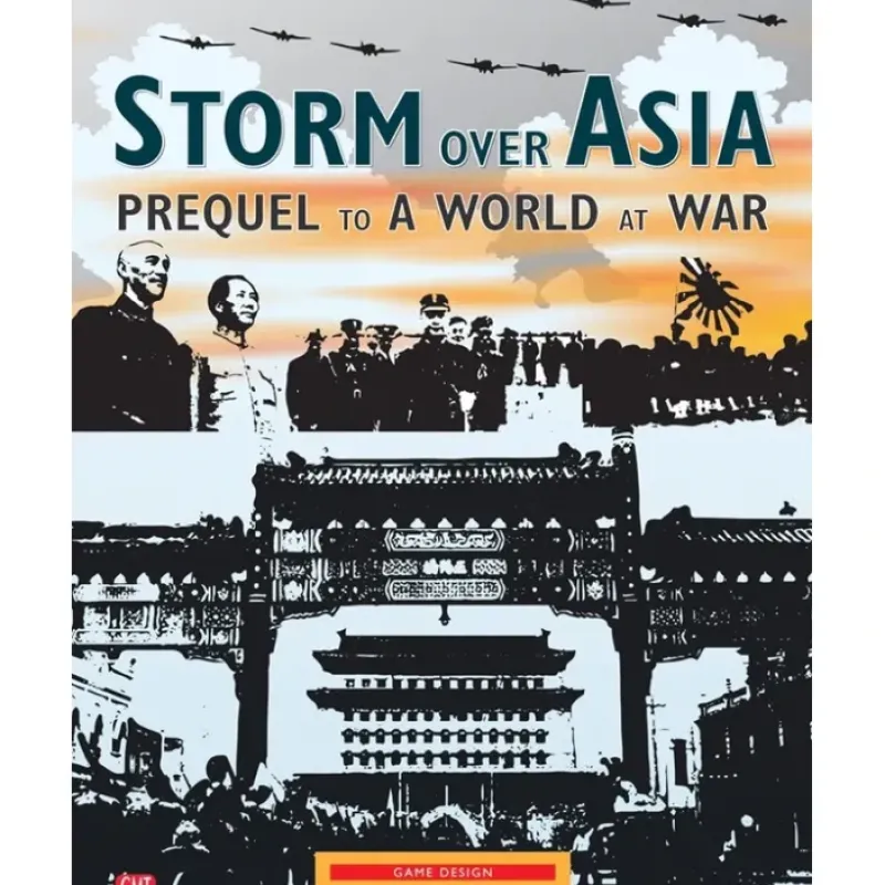 Board Game<Storm Over Asia: The Pacific Prequel to A World at War GMT 2005 - Miniature Marvels: Airplane Models & Painted Dice