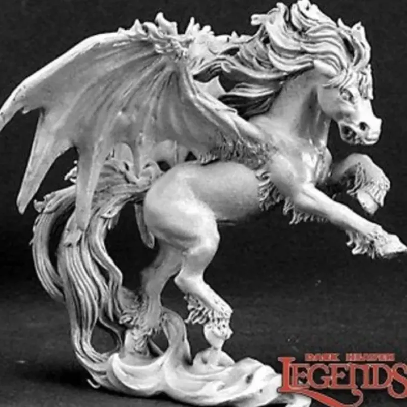 Miniature<Storm Steed: Dark Heaven Legends RPR 03124 - Miniature Marvels: Airplane Models & Painted Dice