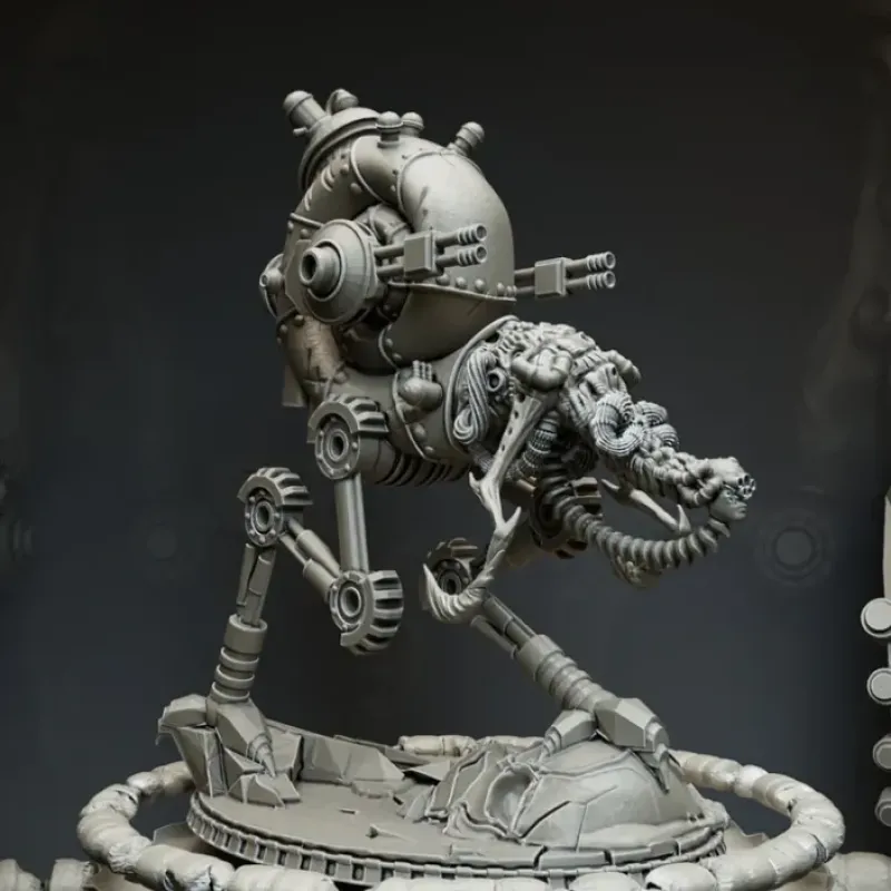 Miniature<Strider Slug - Miniature Marvels: Airplane Models & Painted Dice