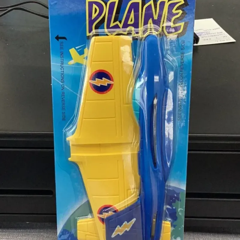 Airplane Model<Stunt Jet Foam Glider - Miniature Marvels: Airplane Models & Painted Dice