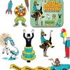 Egpull<Super Awesome Birthday Mini Party Decorations in Cute Tin - Archie McPhee - Miniature Marvels: Airplane Models & Painted Dice