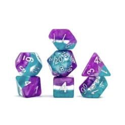 Dice<Supernova Dice: "Psionic Combat" GKG SN503 - Miniature Marvels: Airplane Models & Painted Dice