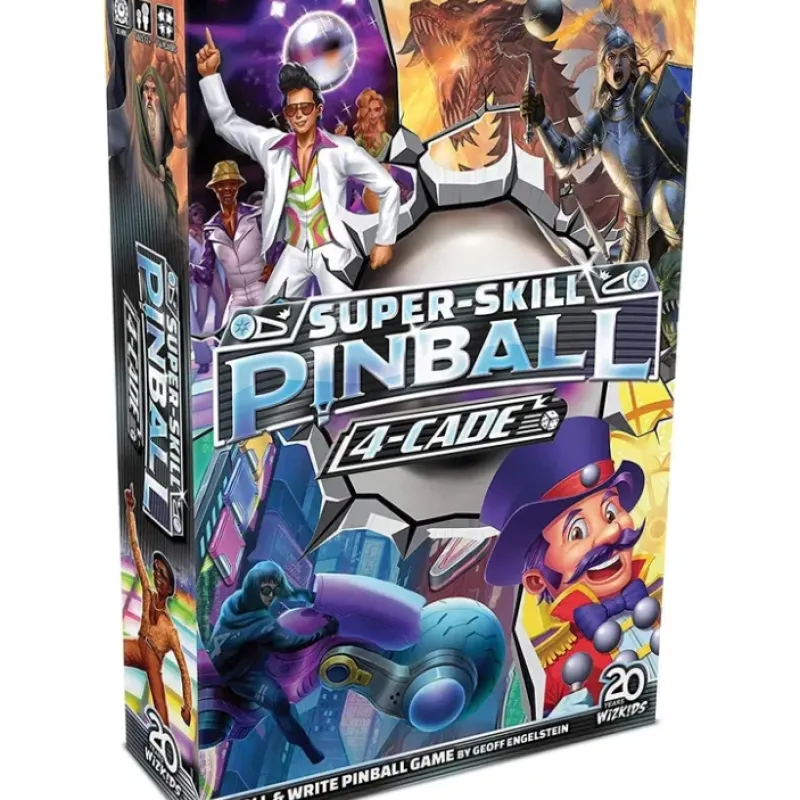 Board Game<Super-Skill Pinball: 4-Cade WZK 87520 - Miniature Marvels: Airplane Models & Painted Dice