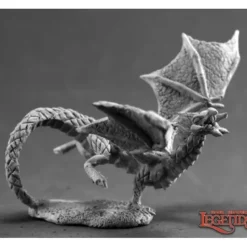 Miniature<Swamp Dragon Hatchling: Dark Heaven Legends RPR 03694 - Miniature Marvels: Airplane Models & Painted Dice