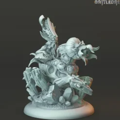 Miniature<Swarm Rider - Miniature Marvels: Airplane Models & Painted Dice