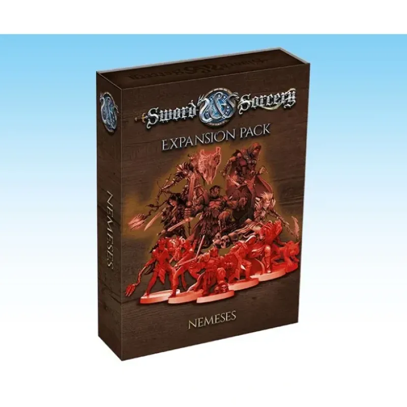 Board Game<Sword & Sorcery: Ancient Chronicles Nemeses AGS GRPR215 - Miniature Marvels: Airplane Models & Painted Dice