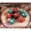 Dice<Sword & Sorcery: Custom Dice Pack AGS GRPR109 - Miniature Marvels: Airplane Models & Painted Dice