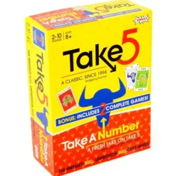Board Game<Take 5/Take a Number Bonus Pack AGI 18415 - Miniature Marvels: Airplane Models & Painted Dice