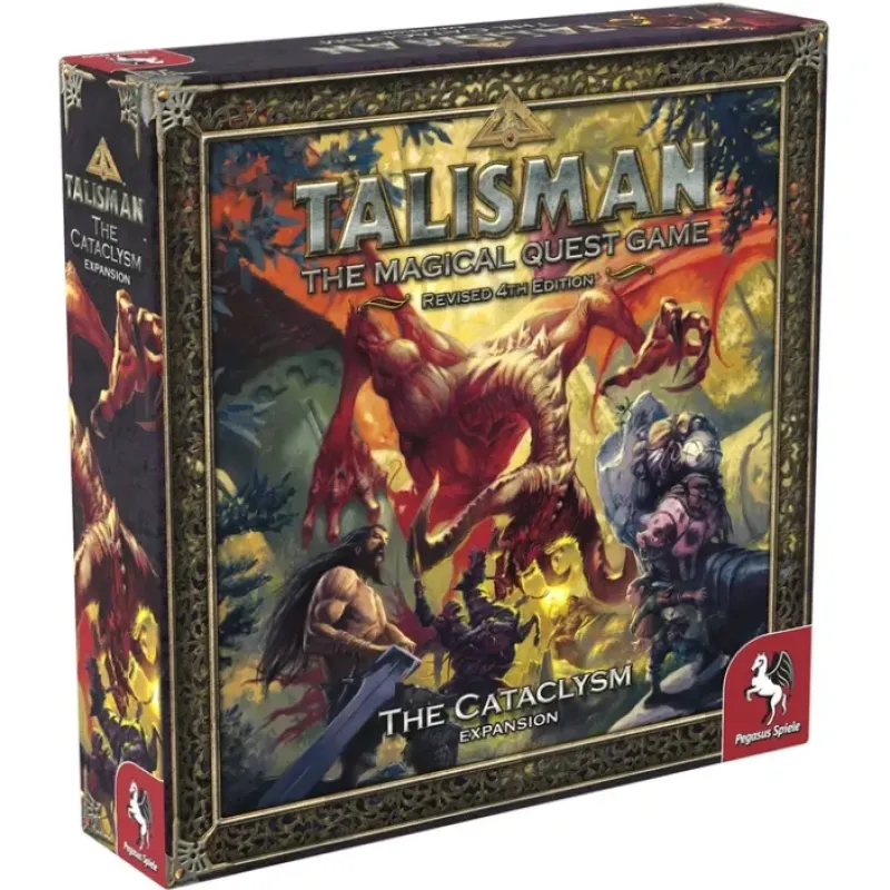 Board Game<Talisman: The Cataclysm Expansion PSD 56212E - Miniature Marvels: Airplane Models & Painted Dice