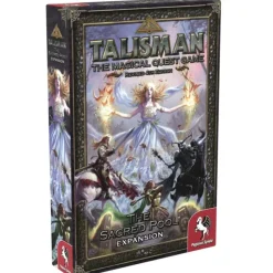 Board Game<Talisman: The Sacred Pool Expansion PSD 56205E - Miniature Marvels: Airplane Models & Painted Dice