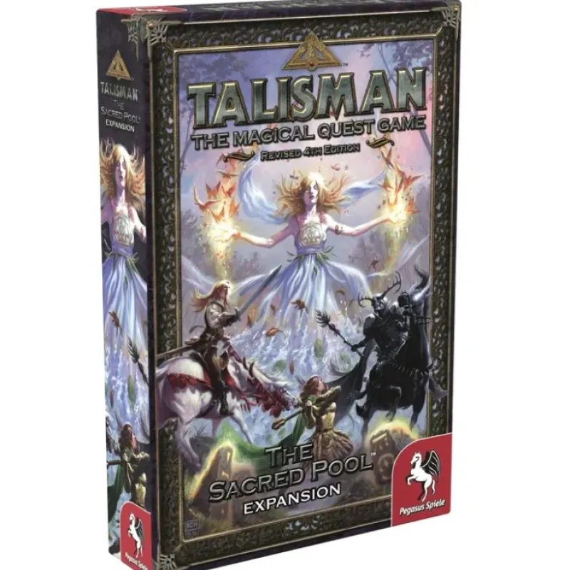 Board Game<Talisman: The Sacred Pool Expansion PSD 56205E - Miniature Marvels: Airplane Models & Painted Dice