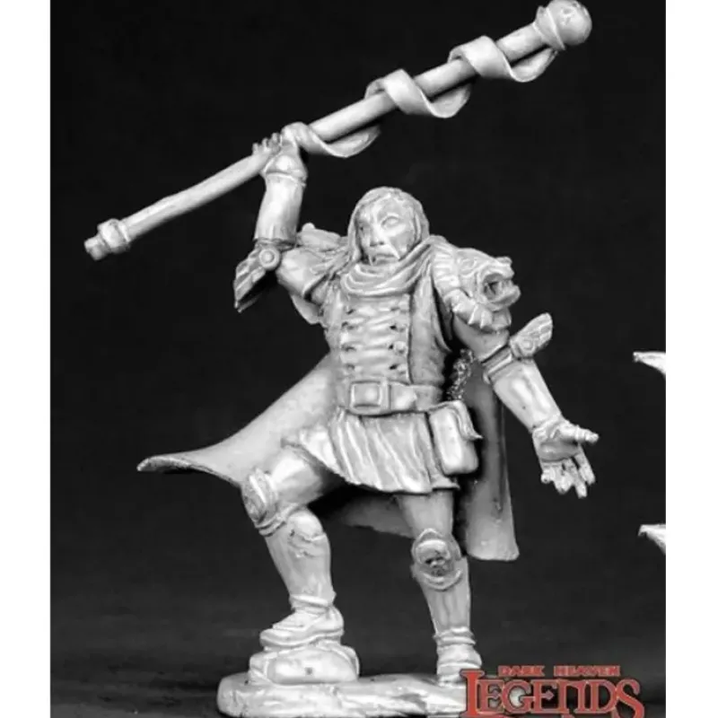 Miniature<Talus Tenspell, Wizard Scholar: Dark Heaven Legends RPR 03305 - Miniature Marvels: Airplane Models & Painted Dice