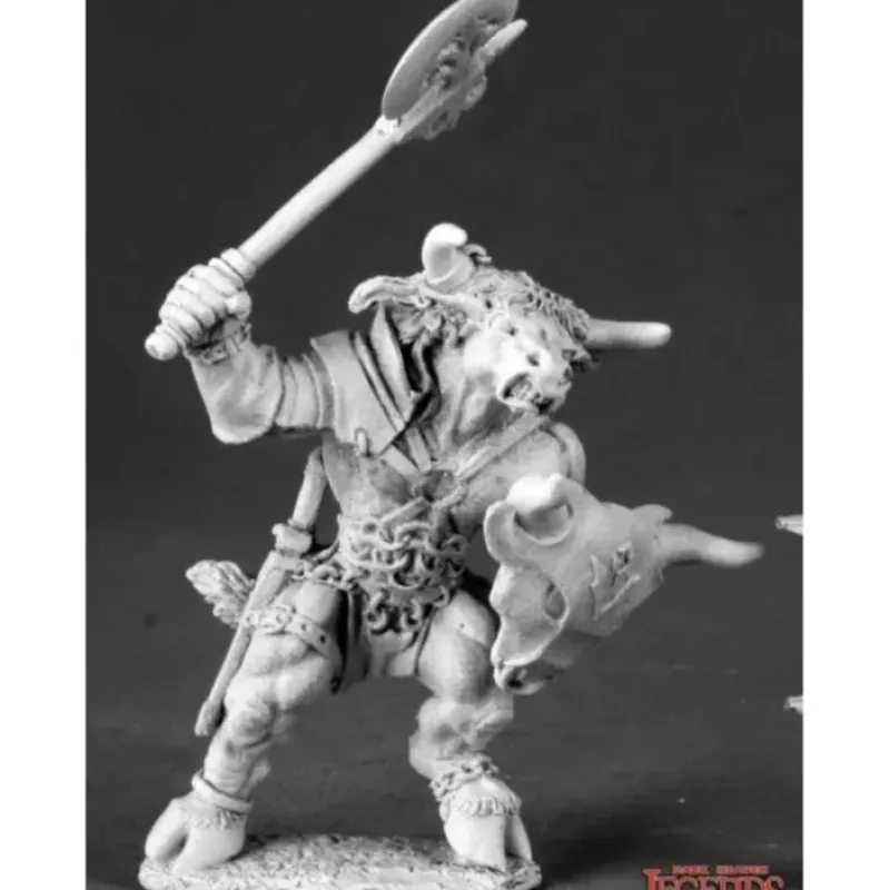 Miniature<Tarsus, Minotaur Adventurer: Dark Heaven Legends RPR 03503 - Miniature Marvels: Airplane Models & Painted Dice