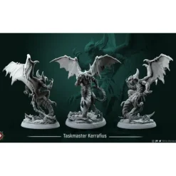 Miniature<Taskmaster Kerrafius - Miniature Marvels: Airplane Models & Painted Dice