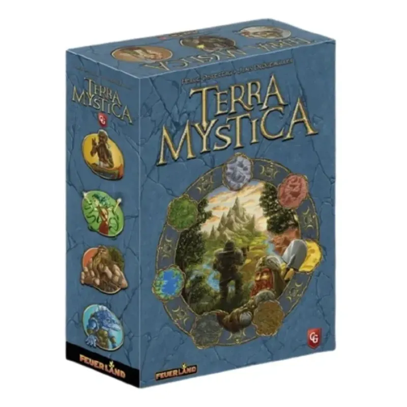 Board Game<Terra Mystica CSG ZM7240 - Miniature Marvels: Airplane Models & Painted Dice
