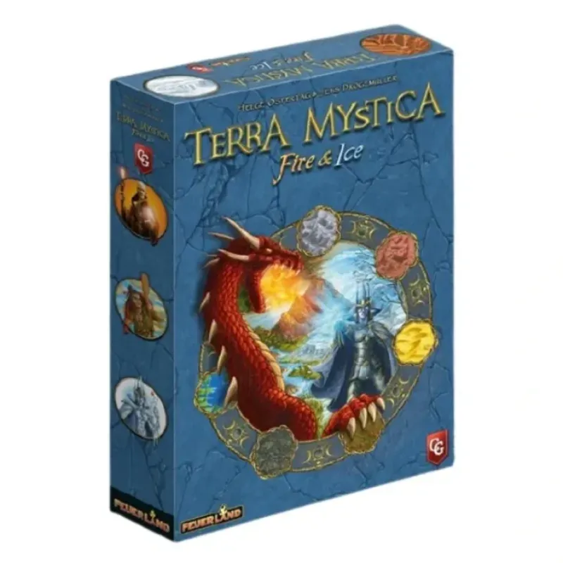 Board Game<Terra Mystica: Fire and Ice Expansion CSG ZM7242 - Miniature Marvels: Airplane Models & Painted Dice