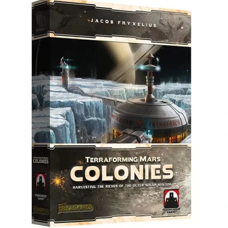 Board Game<Terraforming Mars: The Colonies SHG 7203 - Miniature Marvels: Airplane Models & Painted Dice