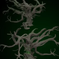 Miniature<Terror Tree - Miniature Marvels: Airplane Models & Painted Dice