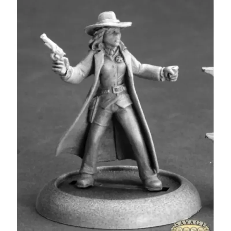 Miniature<Texas Ranger (Female): Savage Worlds RPR 59023 - Miniature Marvels: Airplane Models & Painted Dice