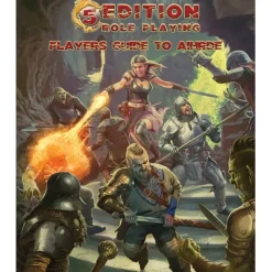 Role-playing Game<5th Edition: Players Guide to Aihrde TLG 19325 - Miniature Marvels: Airplane Models & Painted Dice