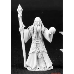 Miniature<Thaddeus Graytower, Wizard: Dark Heaven Legends RPR 03510 - Miniature Marvels: Airplane Models & Painted Dice