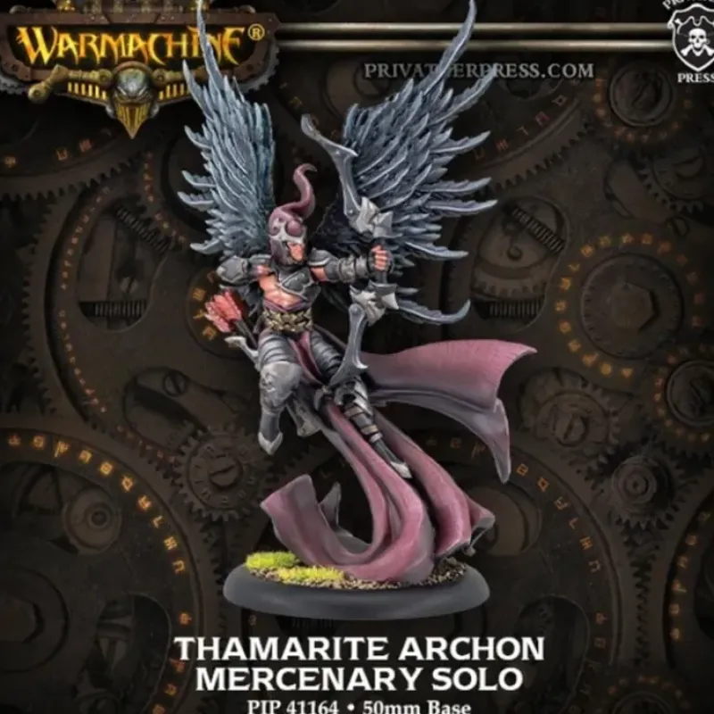 Miniature<Thamarite Archon : Mercenaries - Solo PIP 41164 - Miniature Marvels: Airplane Models & Painted Dice