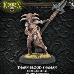 Miniature<Tharn Blood Shaman: Circle of Orboros - Solo PIP 72110 - Miniature Marvels: Airplane Models & Painted Dice