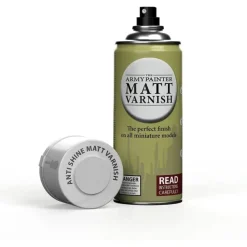 Paint<The Army Painter - Anti Shine Matt Varnish (400ml/13.5oz) - Miniature Marvels: Airplane Models & Painted Dice