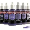 Paint<The Army Painter - Warpaints Fanatic: Purples Flexible Triad - Miniature Marvels: Airplane Models & Painted Dice