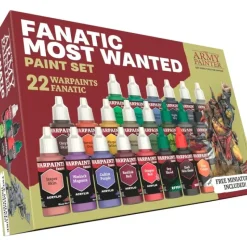 Paint<The Army Painter - Warpaints Fanatic: Most Wanted Set - Miniature Marvels: Airplane Models & Painted Dice