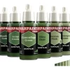 Paint<The Army Painter - Warpaints Fanatic: Olive Greens Flexible Triad - Miniature Marvels: Airplane Models & Painted Dice
